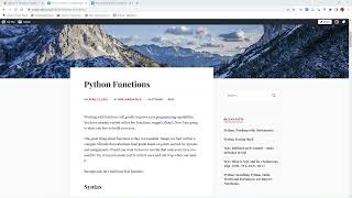 Python for Data Science Lesson 11: Functions