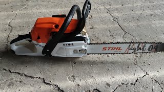 #26 Stihl MS 261 c - pierwsze odpalenie