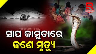 ସାପ କାମୁଡାରେ ଜଣେ ମୃତ୍ୟୁ,କ୍ଷତିପୁରଣ ପାଇଁ ଦାବୀ