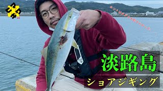 【撃投ジグ】淡路島で夜釣りのはすが...！朝はショアジギング！【ヒマキワch 会社員釣り趣味奮闘記 ＃13】