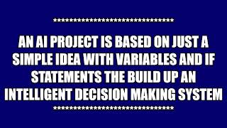 Programming a simple AI project with Batch Script