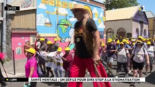 Environ 600 personnes ont défilé pour la Mad Pride à Saint-Paul.