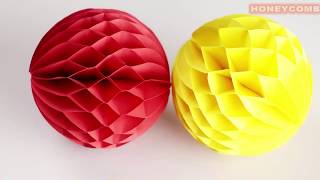 ORIGAMI ll પેપર ક્રાફ્ટ - મધપુડો ll ધોરણ ૫ થી ૯ ll PAPER CRAFTING ll HONEYCOMB