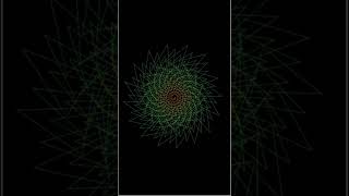 Making a colorful design using Python #py3 #python #pydroid3