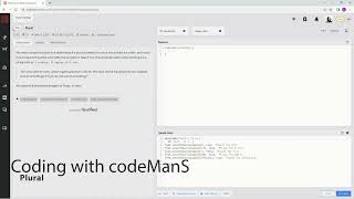Codewars 8 kyu Plural JavaScript