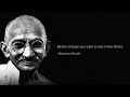 5 Best quotes by Mahatma Gandhi