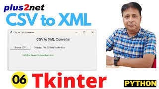 How to Convert CSV to XML Using Python with #tkinter and Pandas | Step-by-Step Guide #dataexport