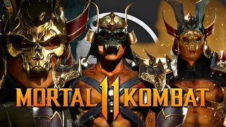 Mortal Kombat 11 All SHAO KAHN Scenes (HD Movie) | MK11