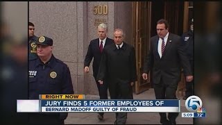 5 Bernard Madoff employees found guilty