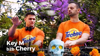 Key M b2b Cherry - Live @ Radio Intense 2.11.2021 [ Melodic Techno / Progressive House DJ Mix ] 4K