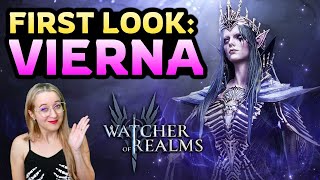 First Look: VIERNA 💗 The BEST Mage in the Game? ✤ Watcher of Realms