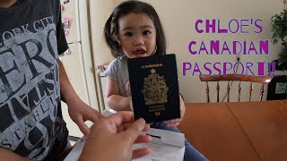 Dumating na ang Canadian Passport ni Chloe! | Buhay Canada| Quijano Family