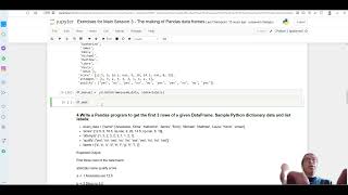 Data Analysis Using Python - Exercise Session 3 - part 1