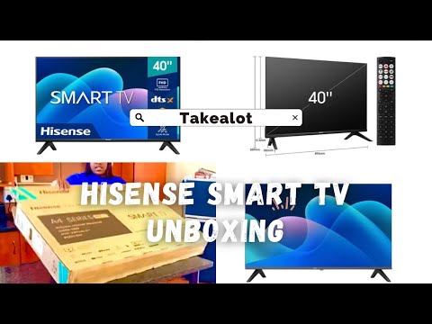 Got myself the Latest Smart TV in 2024 Hisense 40" A4H Full HD TV Review Living-room Upgrade