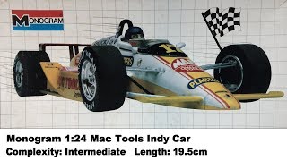 Monogram 1:24 Mac Tools Indy Car Kit Review