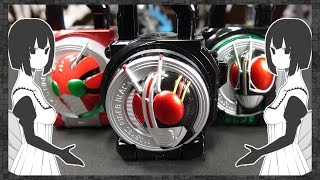 ☆プレバン限定☆ カプセルロックシード 昭和ライダー伝説セット ZX BLACK BLACK RX 音声確認レビュー！【仮面ライダー鎧武】