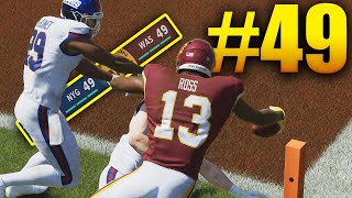 This Game Totaled Over 100 Points! Madden 21 Washington Football Team Franchise 49