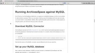 ArchivesSpace Developer Screencasts: 1. Introduction