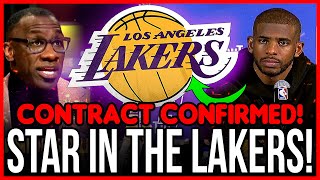 THE NEW NBA REINFORCEMENT HAS ARRIVED! CONTRACT HAS BEEN SIGNED! TODAY'S LAKERS NEWS