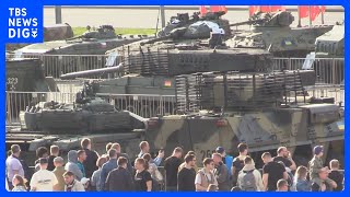 ロシア首都モスクワ 欧米供与の戦車など“戦利品”として初展示 「戦勝記念日」へ戦果アピール｜TBS NEWS DIG
