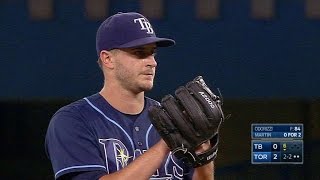 TB@TOR: Odorizzi whiffs Martin in the 6th inning