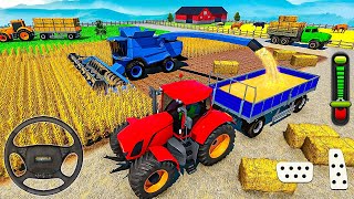 Real Farming Tractor Driving Simulator 2022 - Wheat Farm Harvester - Android Gameplay