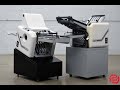 Baum 714 Ultrafold XLT Vacuum Feed Paper Folder w/ 8 Page Unit