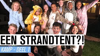 #18 EEN STRANDTENT?! KAMP 2020 🏕 | JUNIOR SONGFESTIVAL 2020 🇳🇱