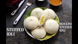 STUFFED IDLI | POTATO STUFFED IDLI