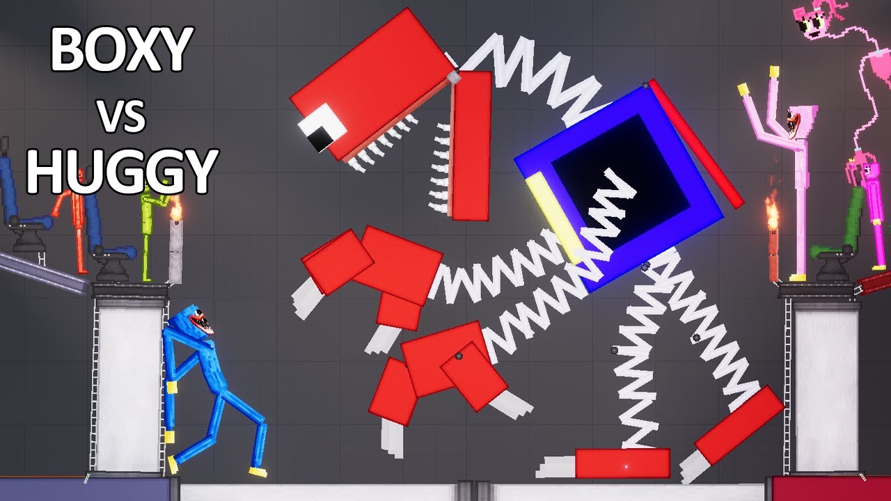 BOXY BOO Vs HUGGY WUGGY Who Is Stronger? - Project: Playtime - People ...