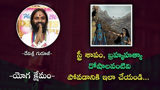 స్త్రీ శాపం, బ్రహ్మహత్యా దోషాలవంటివి పోవడానికి ఇలా చేయండి..! | Zee Tv | Omkaram Devishree Guruji