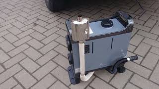 5 kW diesel heater first test. I will use for roof top tent heating.