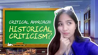 Historical Criticism