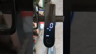 Xiaomi scooter 3 töltöttségi szint!