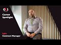 G4S Career Spotlight - Iain - Contract Manager