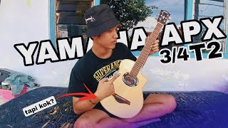 review gitar apx 3/4 T2 custom mantap!!