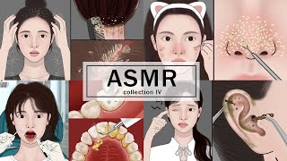 20 MINUTES Satisfying ASMR | Scalp Scaling,  Acne Removal,  Ear Cleaning,  Denta