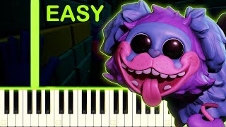 PJ PUG-A-PILLAR SONG | Poppy Playtime Chapter: 2 - EASY Piano Tutorial