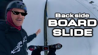 POV: SNOWBOARDING SIMPLIFIED - HOW TO BOARDSLIDE