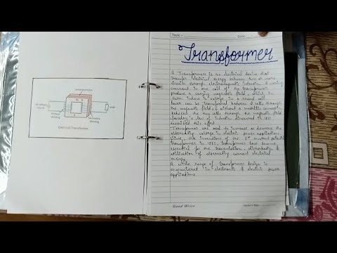 Class-12 Physics Investigatory Project On TRANSFORMERS//CBSE ...