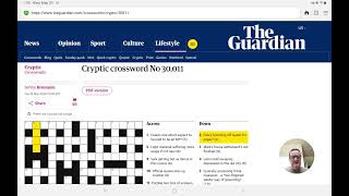Guardian Cryptic Crossword (Wednesday, 20 May 2026)