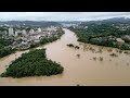 Enchente em Blumenau (Imagens do Rio Itajaí-Açu)