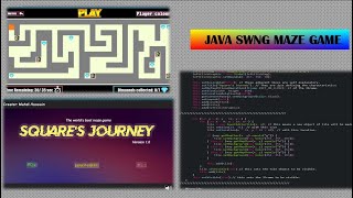 My Simple Java Swing Maze Project for OCR Computer Science A-Level