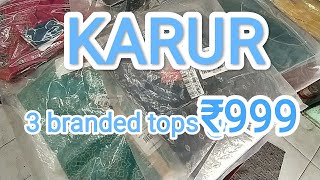 கரூரில் மிகக் குறைந்த விலையில் |3 branded kurtis @ ₹999| @A R Trends  Karur #youtube #karur #viral