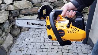 Chainsaw Riwall RPCS 2530 START , Řetězová pila RIWALL RPCS 2530