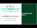 Session 5  | LabVIEW Array Data Type 2   #education #training #teaching #programmin #nitesh