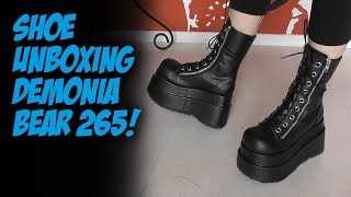 Shoe unboxing - Demonia Bear 265