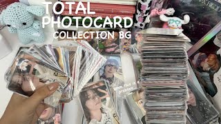 total photocard collection bg ✧.* | finding out how many bg pcs I have!!