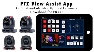 How to Configure and Use the PTZ View Assist App for Datavideo Cameras