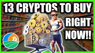 Top 13 Cryptos to Buy Now Before Prices Skyrocket